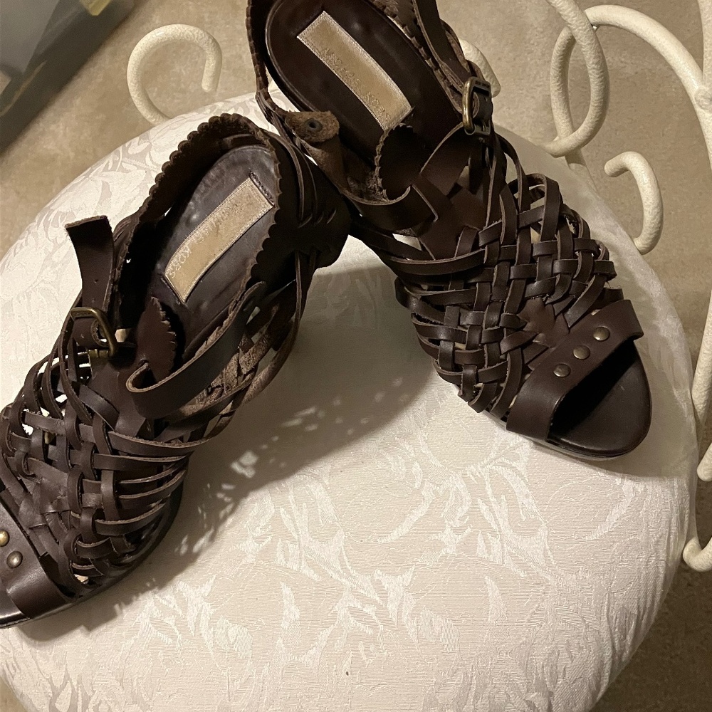 Michael Kors Strappy High Heeled Sandals